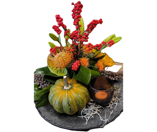 Bloemstuk seizoensarrangement