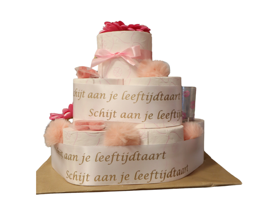 Schijt aan je leeftijd taart