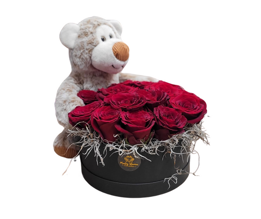 Teddy Love Rozenbox