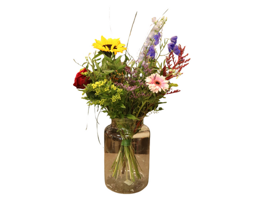 Plukboeket met Zonnebloemen
