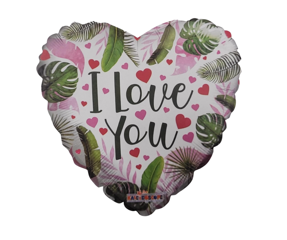 I Love You Ballon