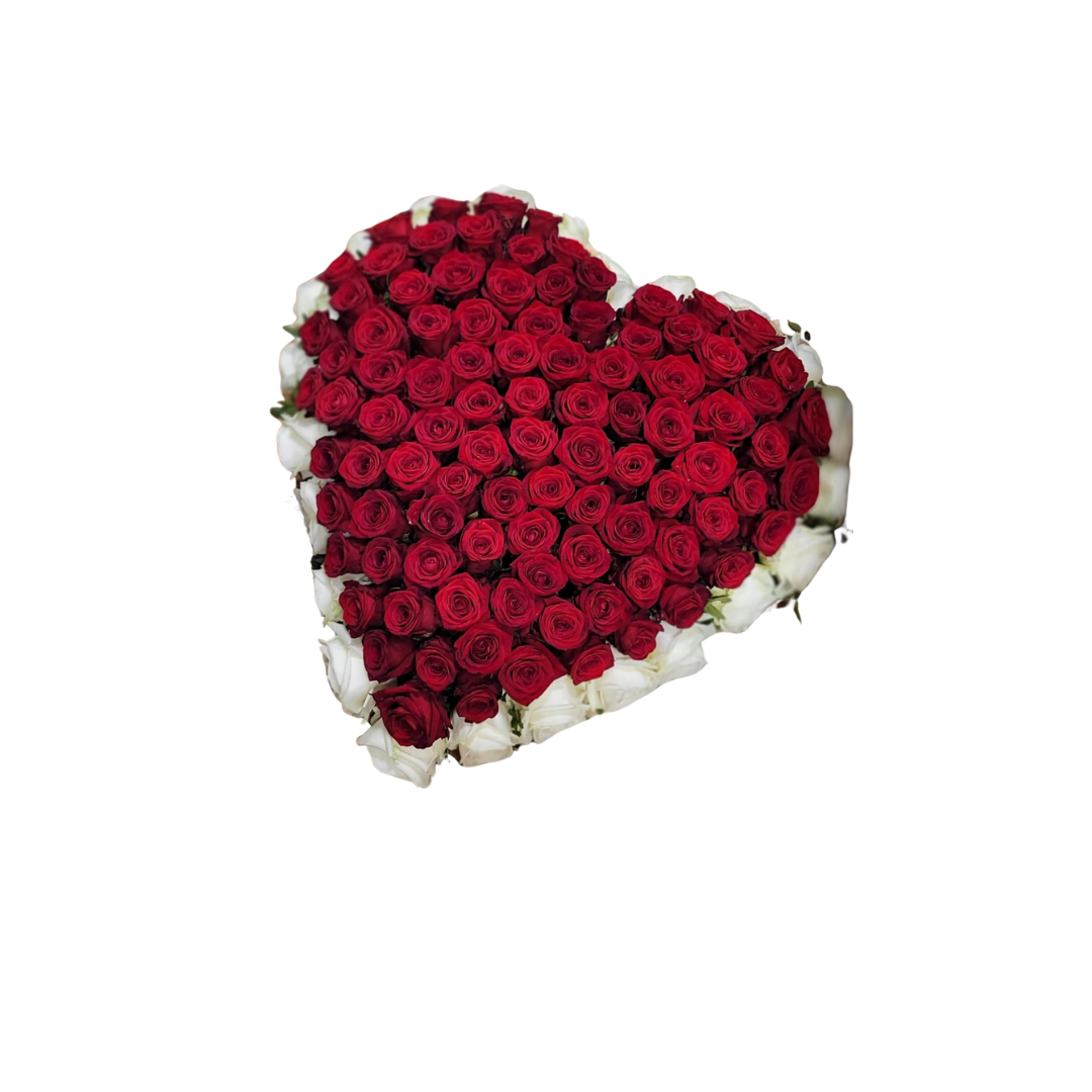 Liefdevol Rozen Hart