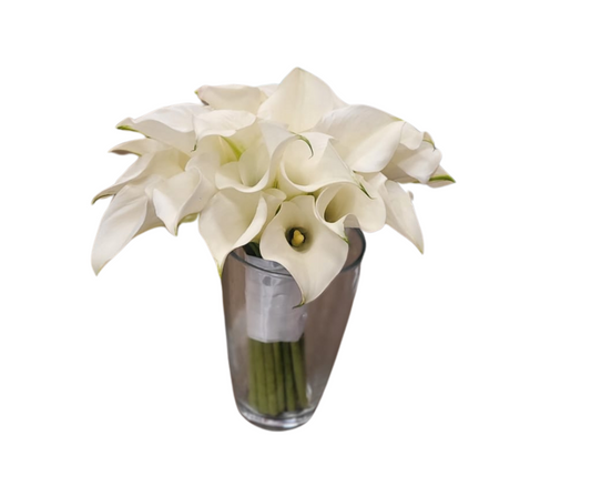Bruidsboeket met Witte Calla Lelies