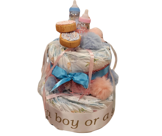 Gender Reveal Luiertaart