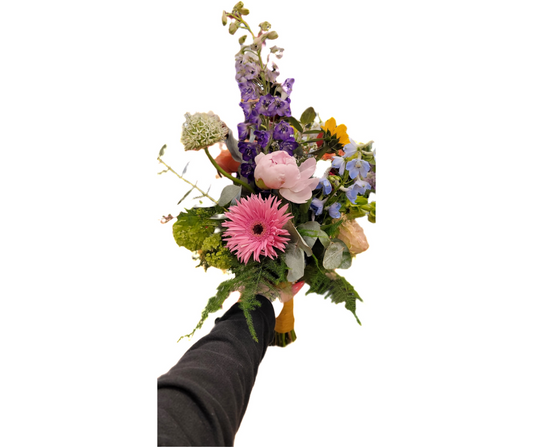 Bruidsboeket plukbloemen