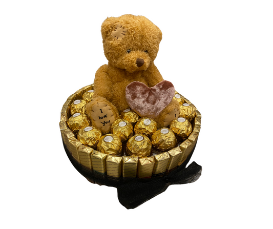 Gouden Omhelzing – warm en stijlvol Moederdag cadeau in goud en fluweel