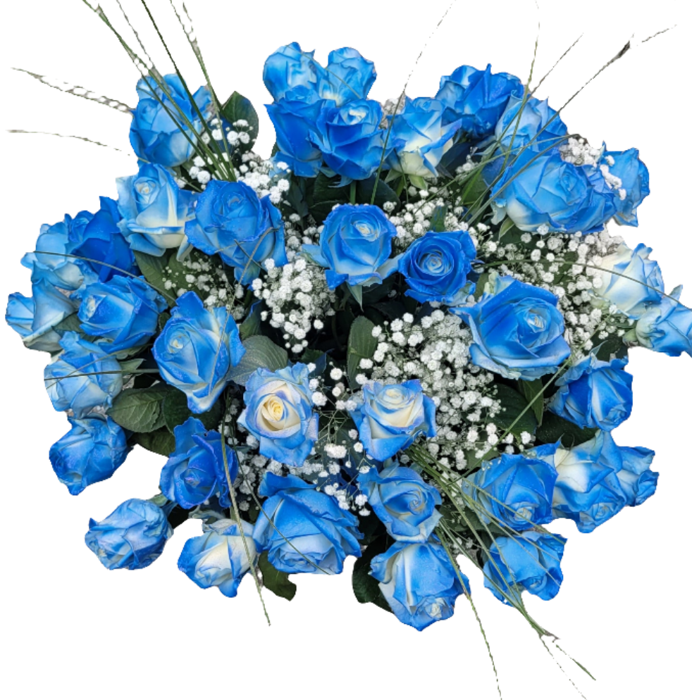 Blauw Wonder Boeket