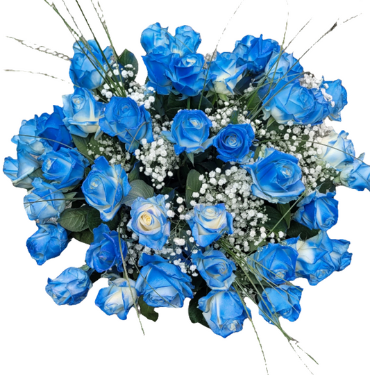 Blauw Wonder Boeket