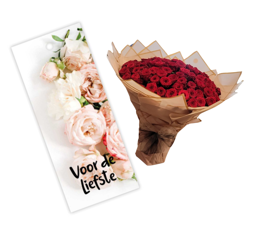 Luxe Romantisch Rozen Boeket