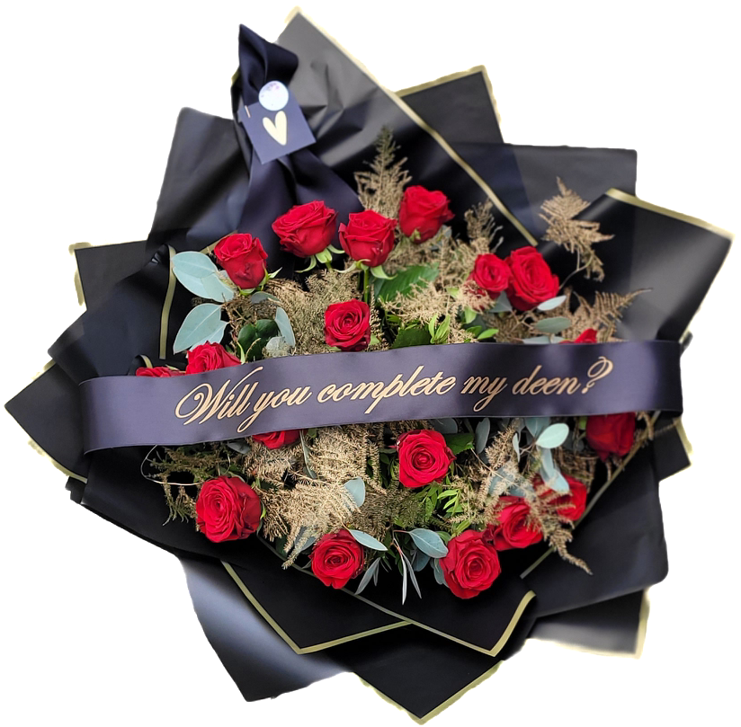 Luxe Romantisch Rozen Boeket