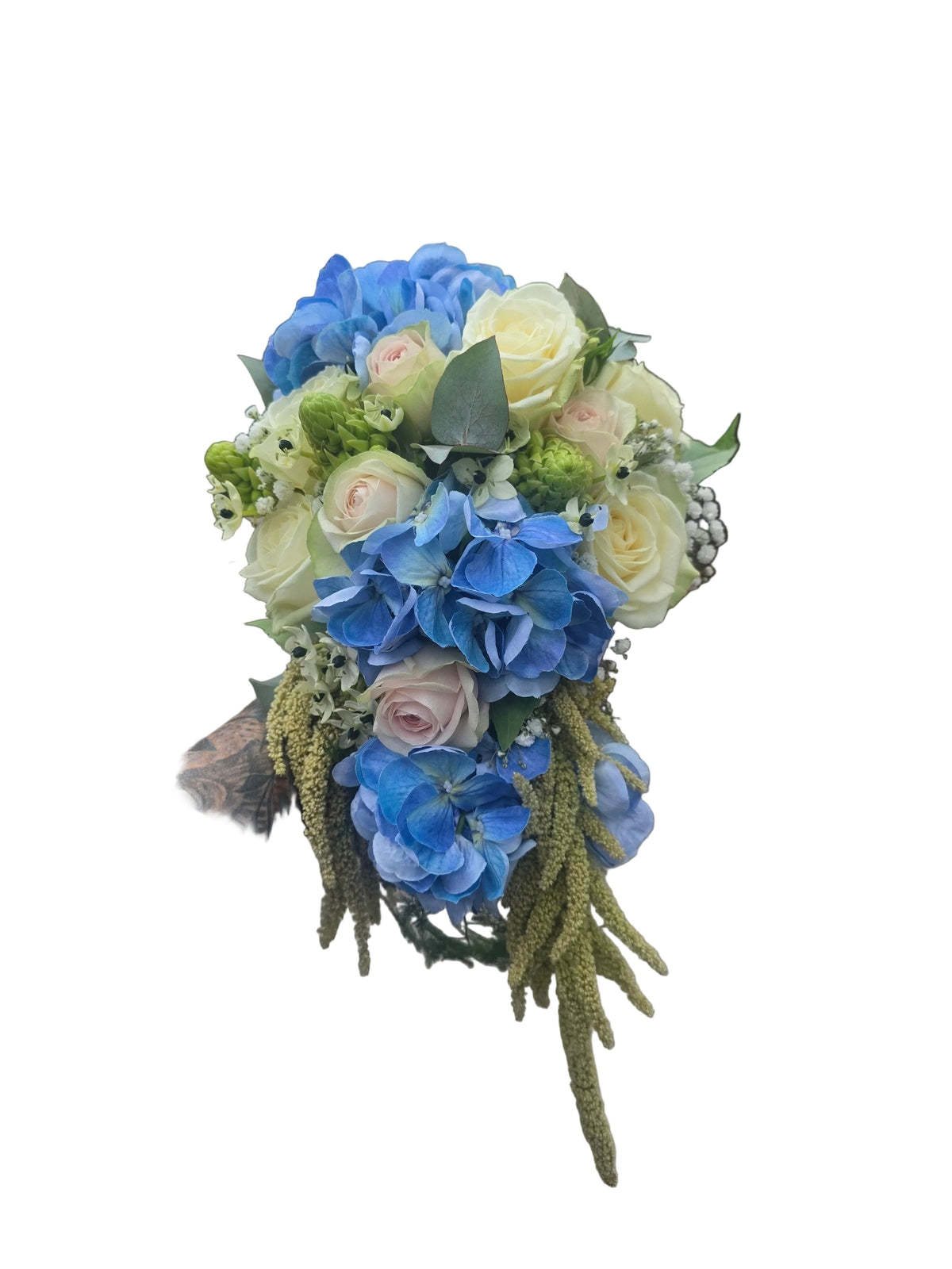 Luxe waterval bruidsboeket Nancy
