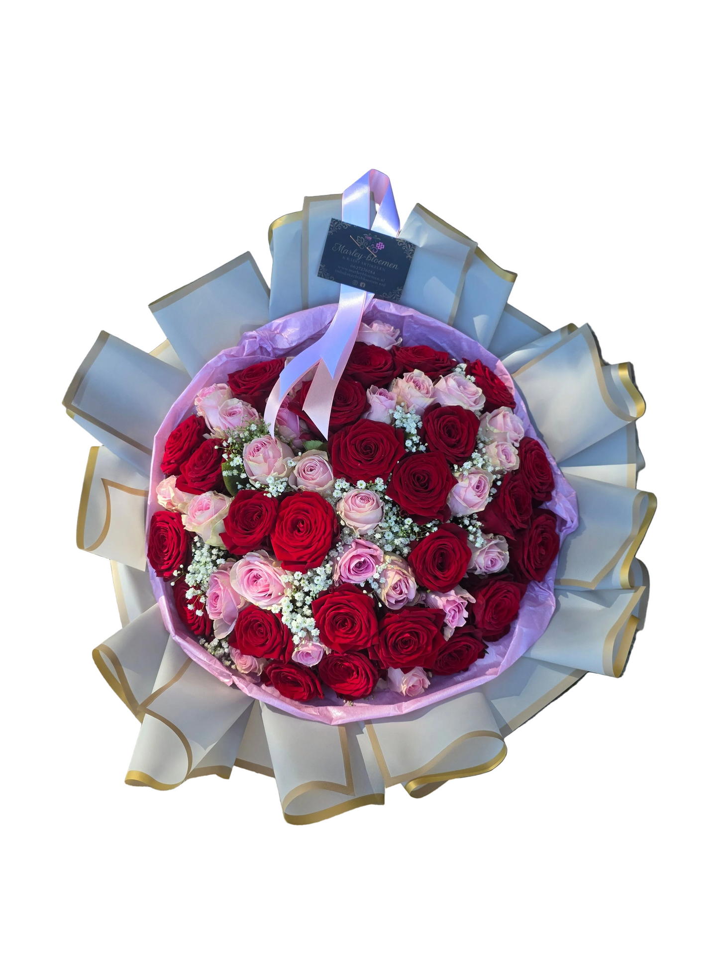 Rozenliefde boeket