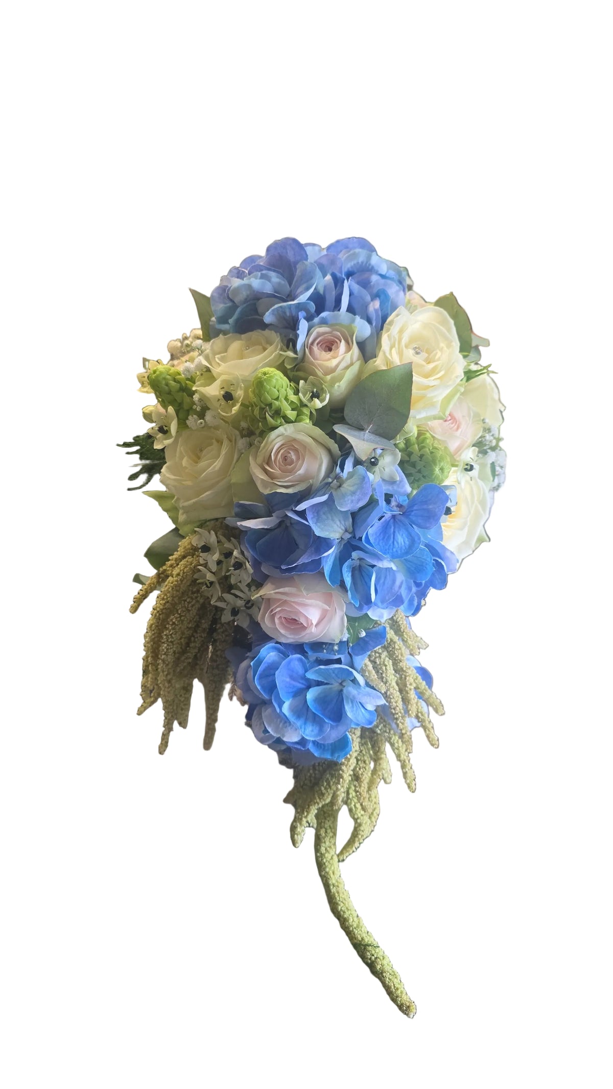 Luxe waterval bruidsboeket Nancy