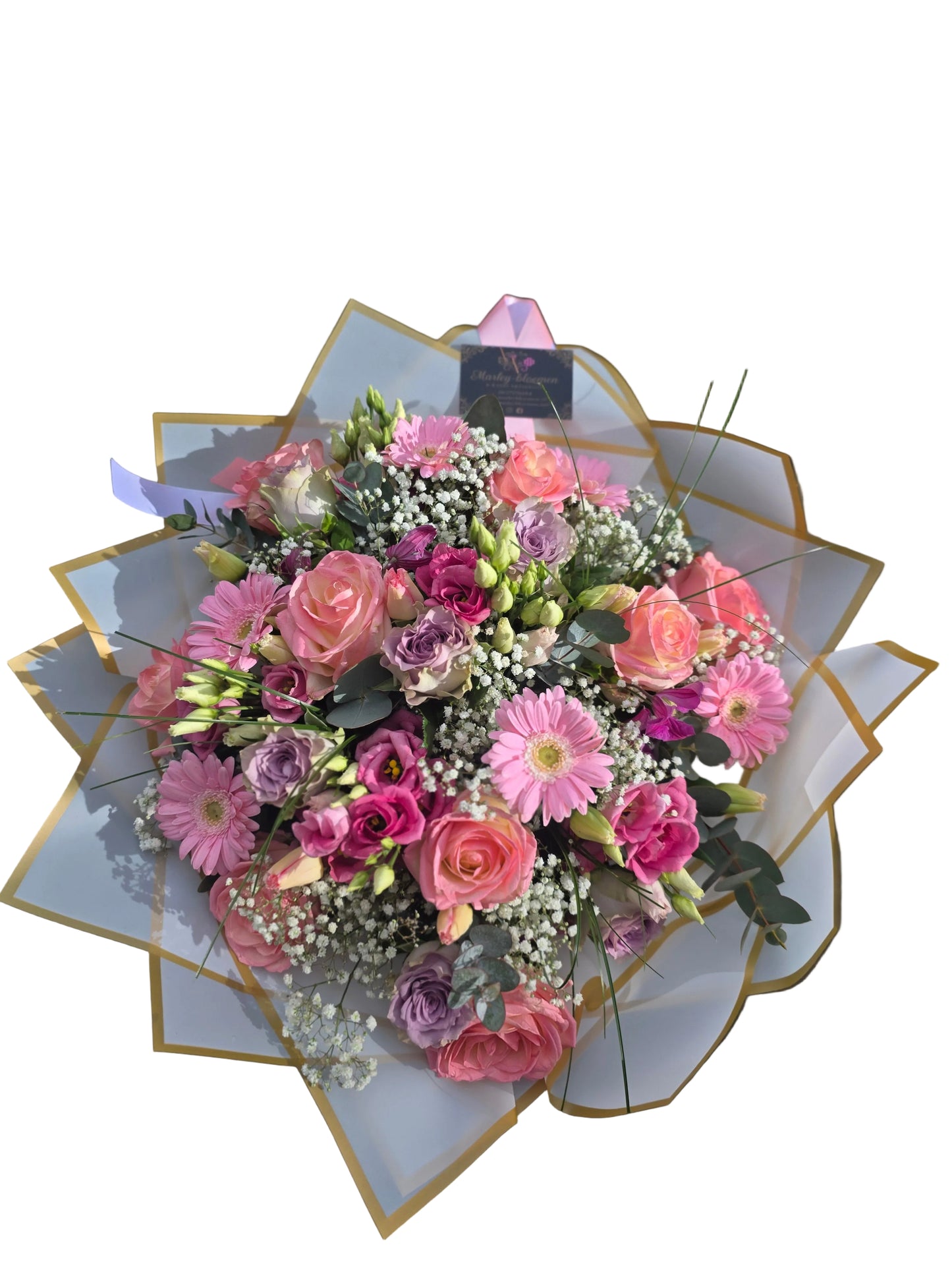 Luxe pastel boeket