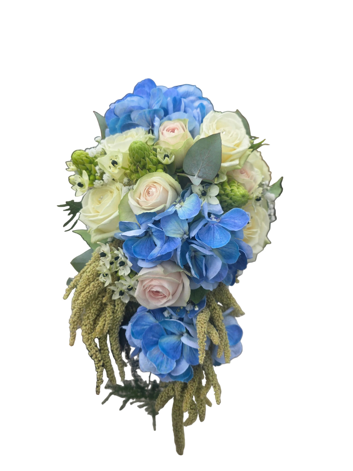 Luxe waterval bruidsboeket Nancy